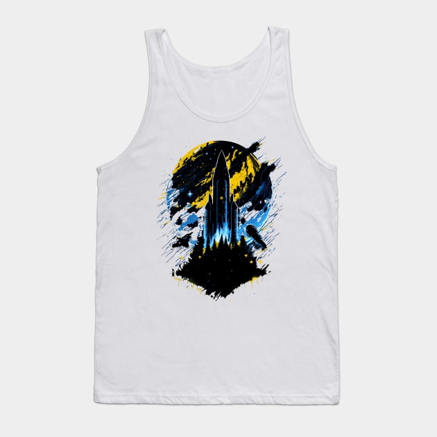 Shuttle Tank Top by vaporgraphic